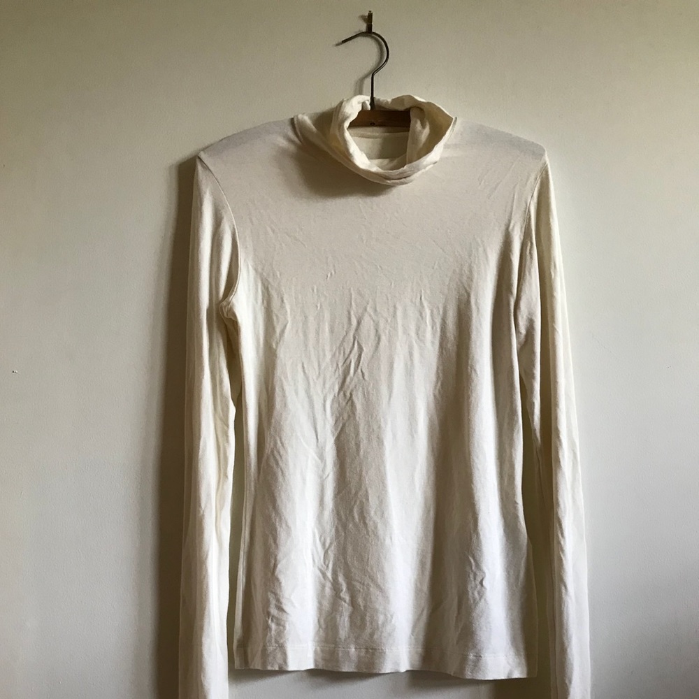 Margiela MM6 Ecru Turtleneck